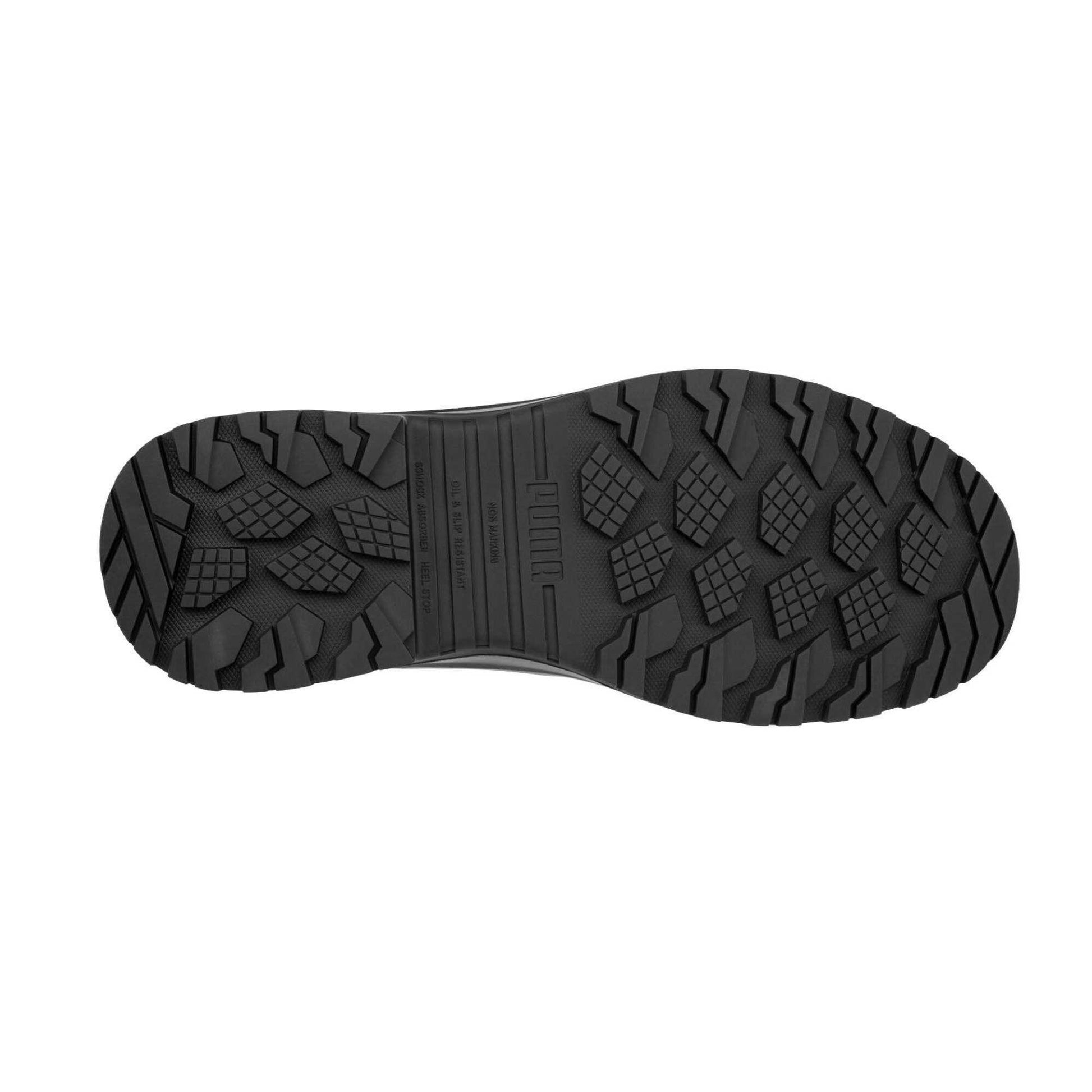 Black - Side - Puma Safety Mens Rock Heavy Duty Mid Cut Safety Boots