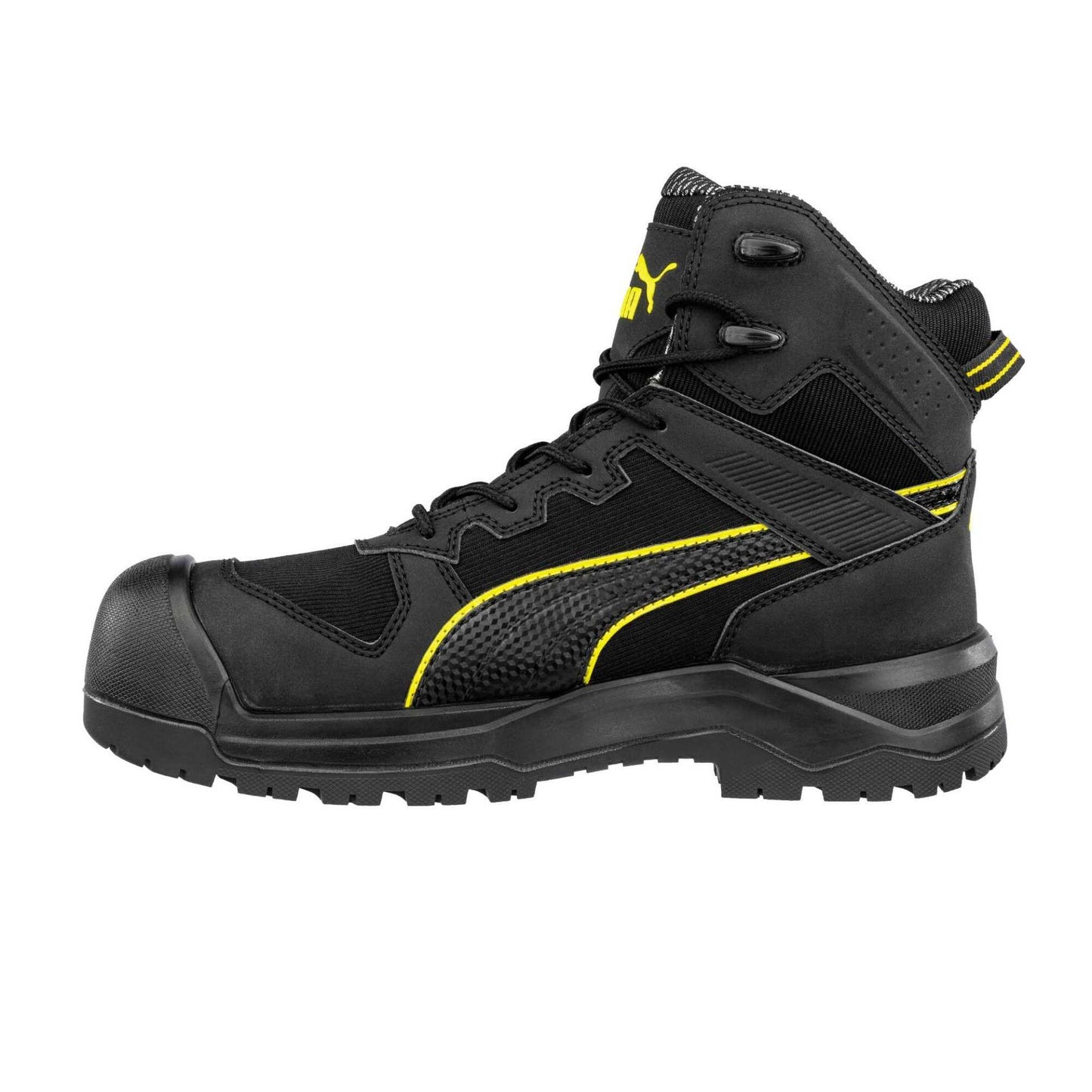 Black - Lifestyle - Puma Safety Mens Rock Heavy Duty Mid Cut Safety Boots