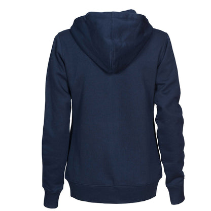 Navy - Back - Printer Womens-Ladies Overhead Full Zip Hoodie
