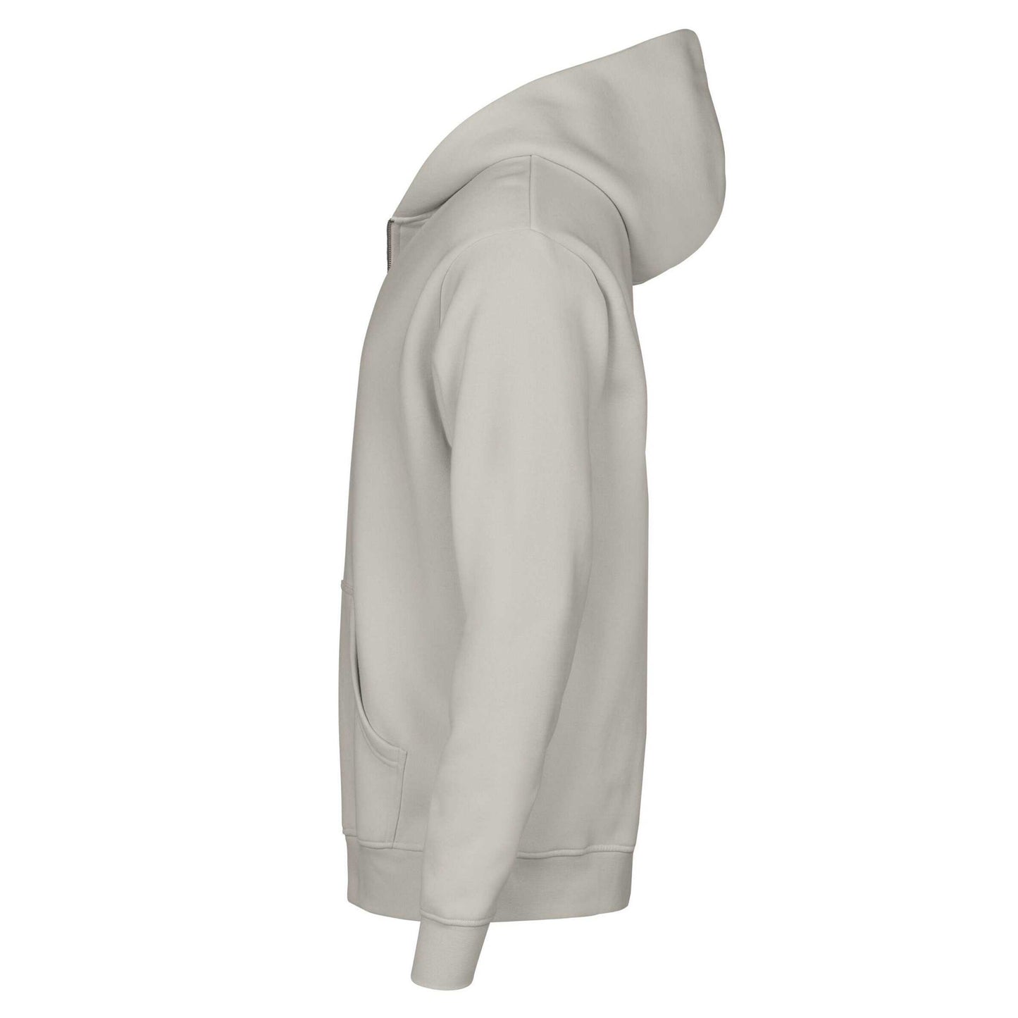 Cement - Lifestyle - Tee Jays Unisex Adult Urban Hooded Full Zip Hoodie