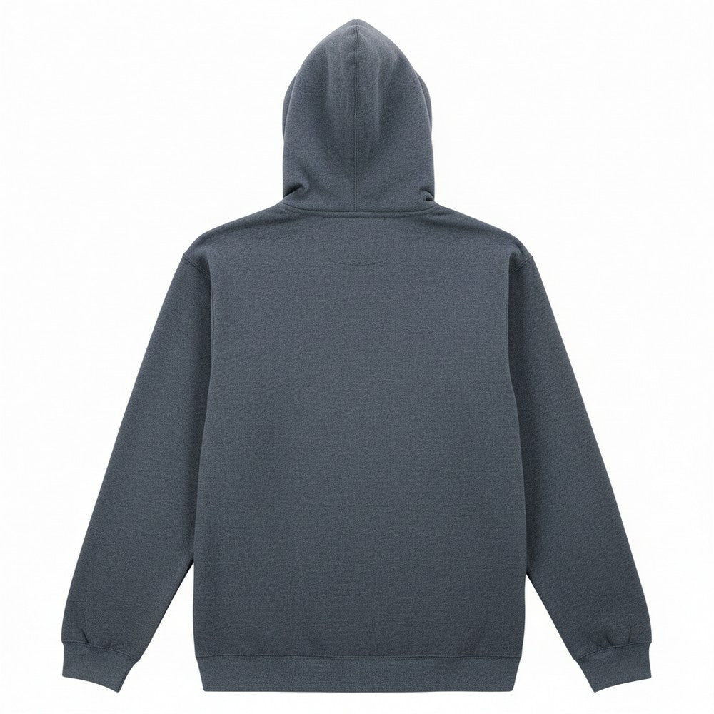Dark Heather - Back - Gildan Unisex Adult Fleece Midweight Full Zip Hoodie
