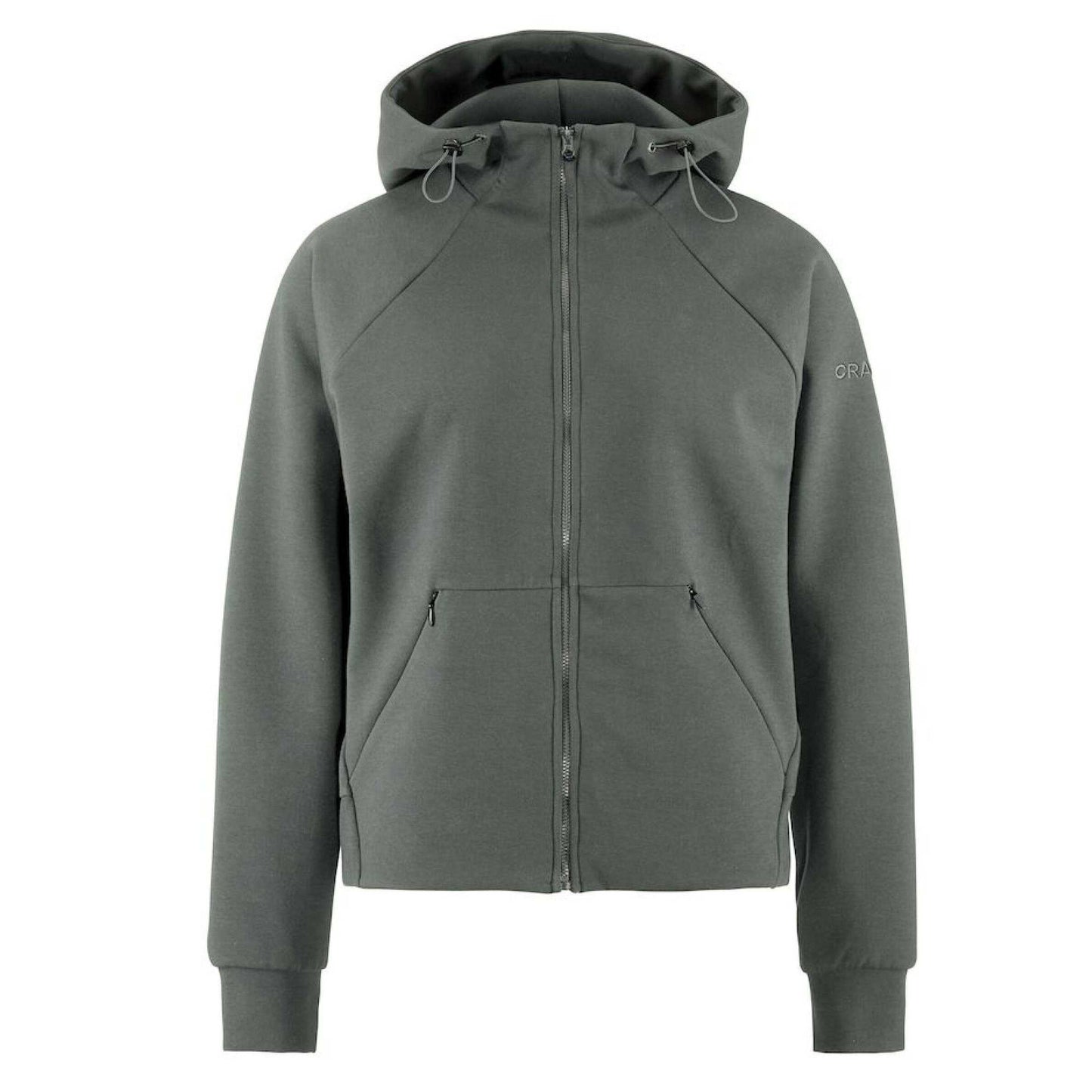 Leaf - Front - Craft Womens-Ladies ADV Join Full Zip Hoodie