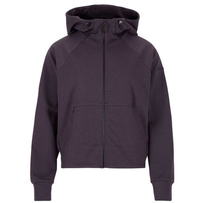Dark Plum - Front - Craft Womens-Ladies ADV Join Full Zip Hoodie