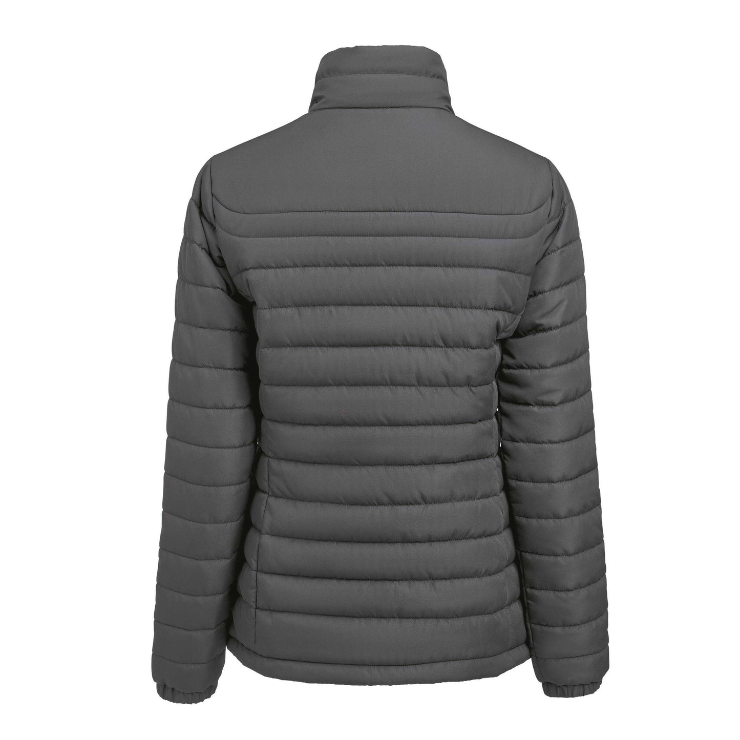 Steel Grey - Back - James Harvest Womens-Ladies Arches Padded Jacket