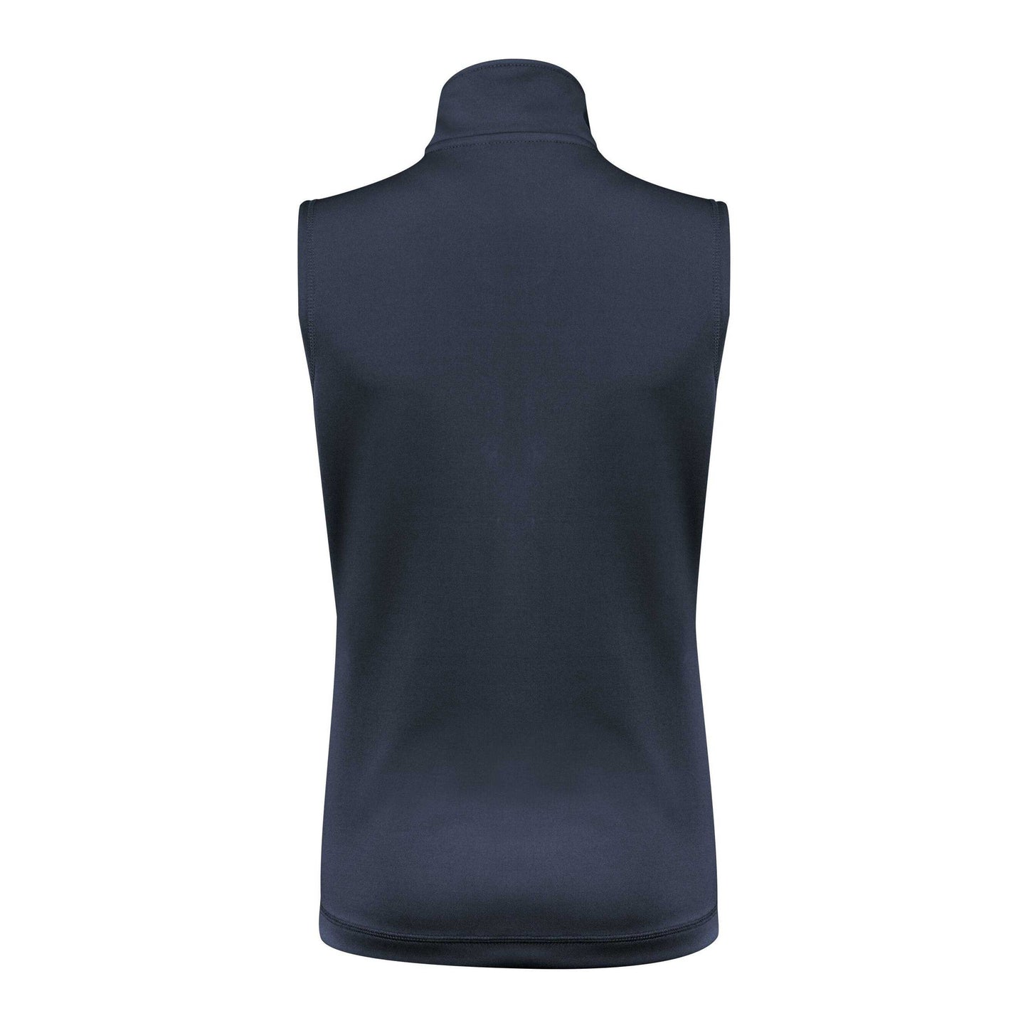 Navy - Back - Printer Womens-Ladies Powerslide Gilet
