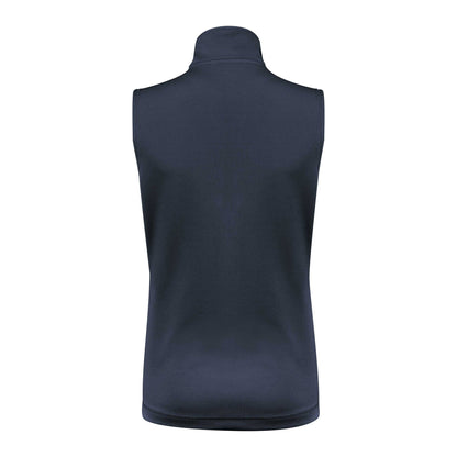 Navy - Back - Printer Womens-Ladies Powerslide Gilet