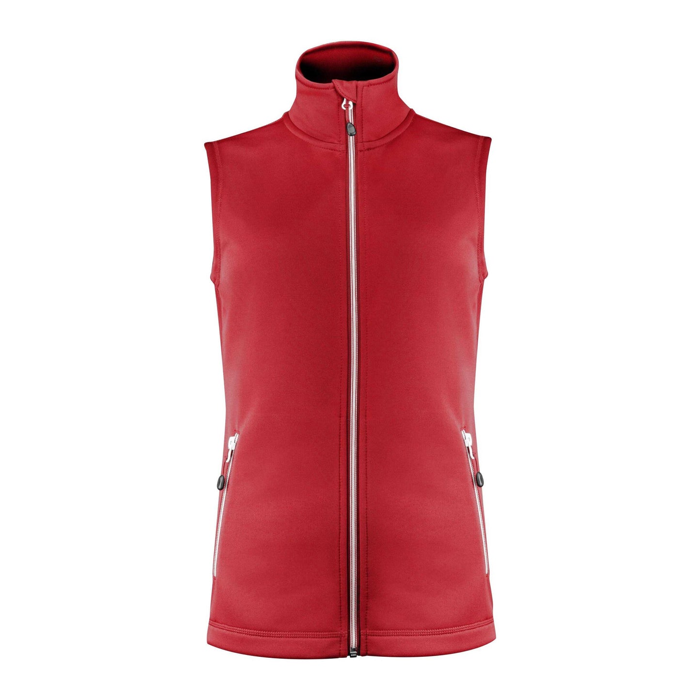 Red - Front - Printer Womens-Ladies Powerslide Gilet