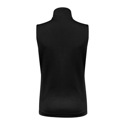Black - Back - Printer Womens-Ladies Powerslide Gilet