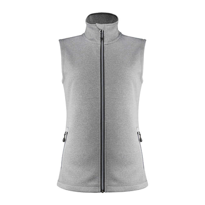 Grey Melange - Front - Printer Womens-Ladies Powerslide Gilet