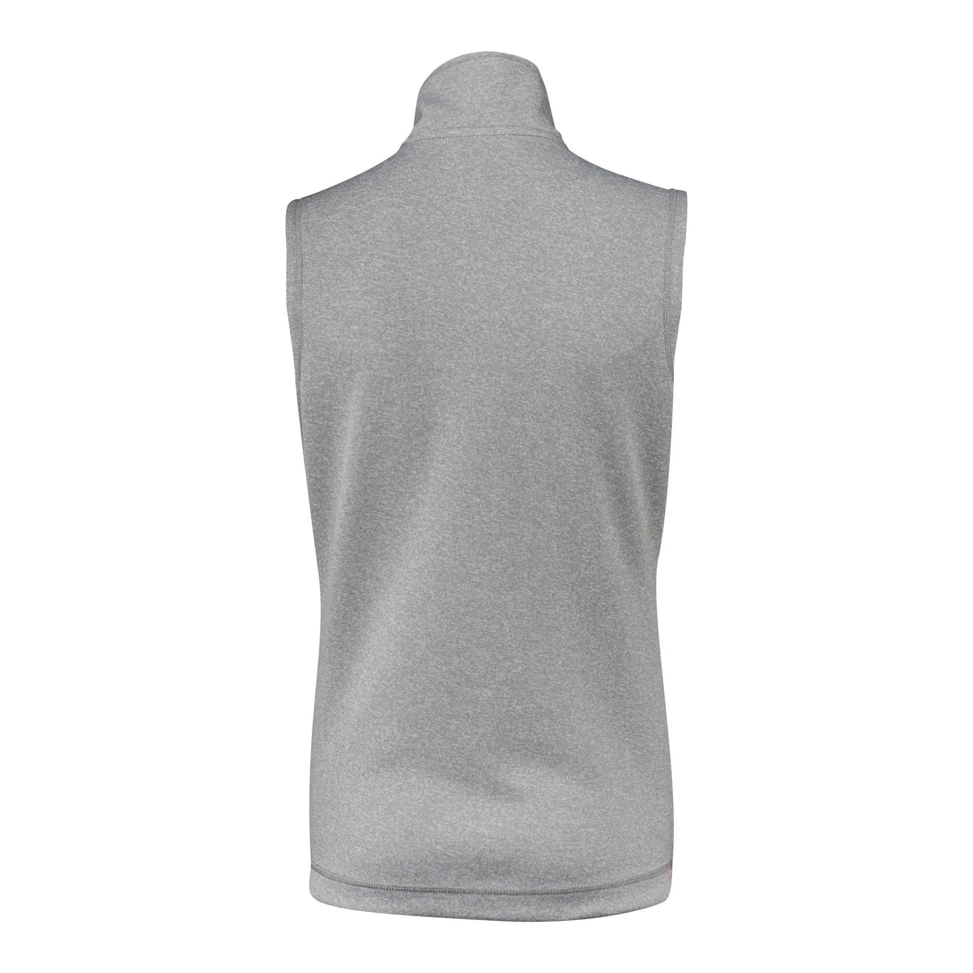 Grey Melange - Back - Printer Womens-Ladies Powerslide Gilet
