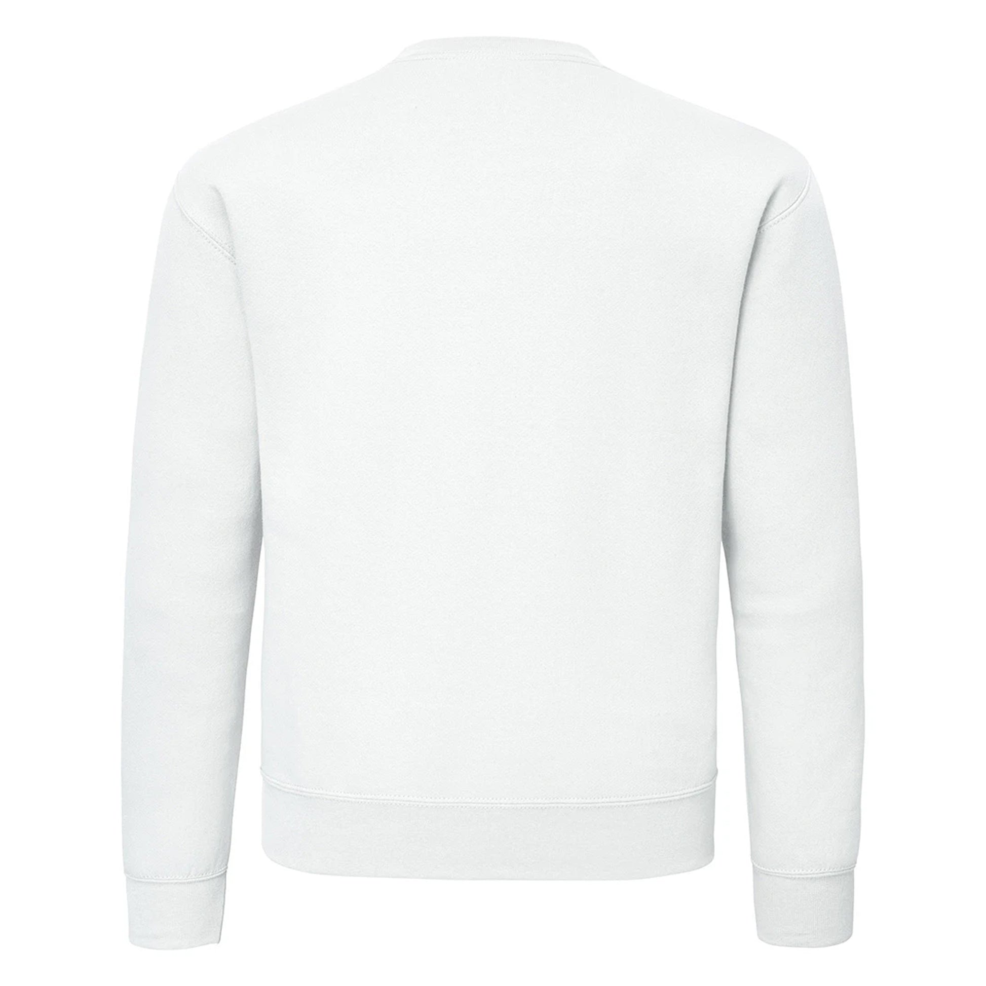 White - Back - Fruit of the Loom Unisex Adult Supercotton Sweatshirt