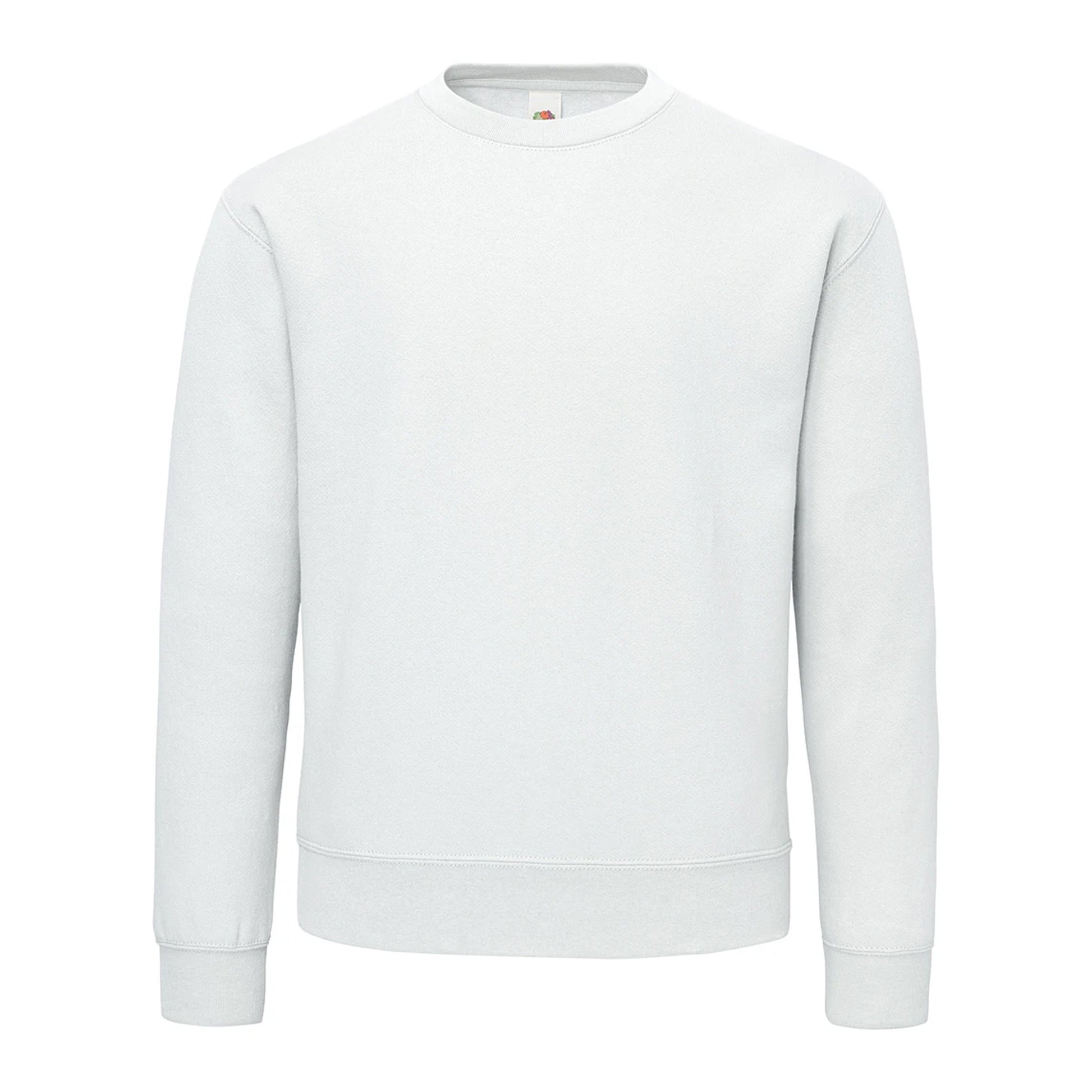 White - Front - Fruit of the Loom Unisex Adult Supercotton Sweatshirt