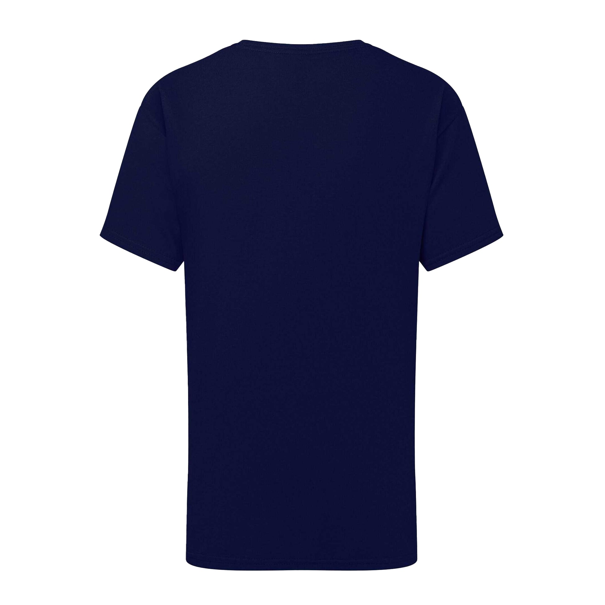 Deep Navy - Back - Fruit of the Loom Childrens-Kids Iconic 195 T-Shirt