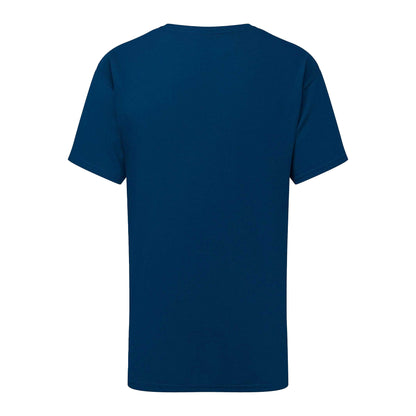 Mountain Blue - Back - Fruit of the Loom Childrens-Kids Iconic 195 T-Shirt