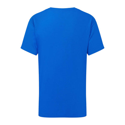 Royal Blue - Back - Fruit of the Loom Childrens-Kids Iconic 195 T-Shirt
