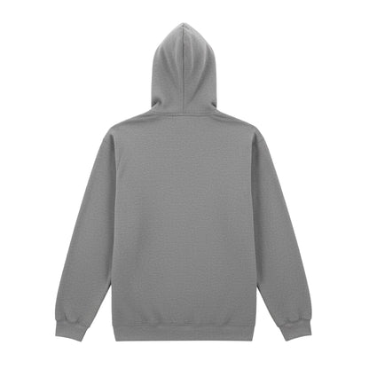 Sport Grey - Back - Gildan Unisex Adult Fleece Midweight Full Zip Hoodie