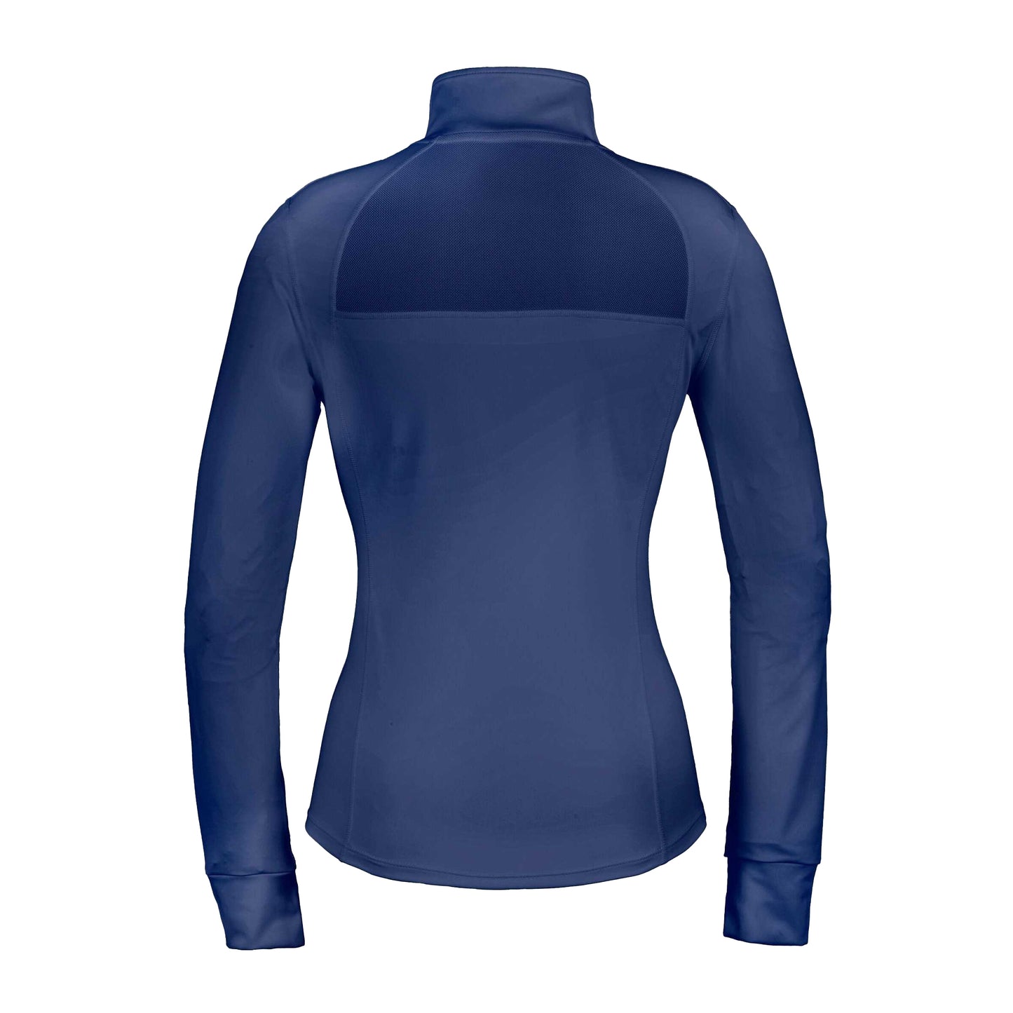 Navy - Back - Spiro Womens-Ladies Fitness Jacket