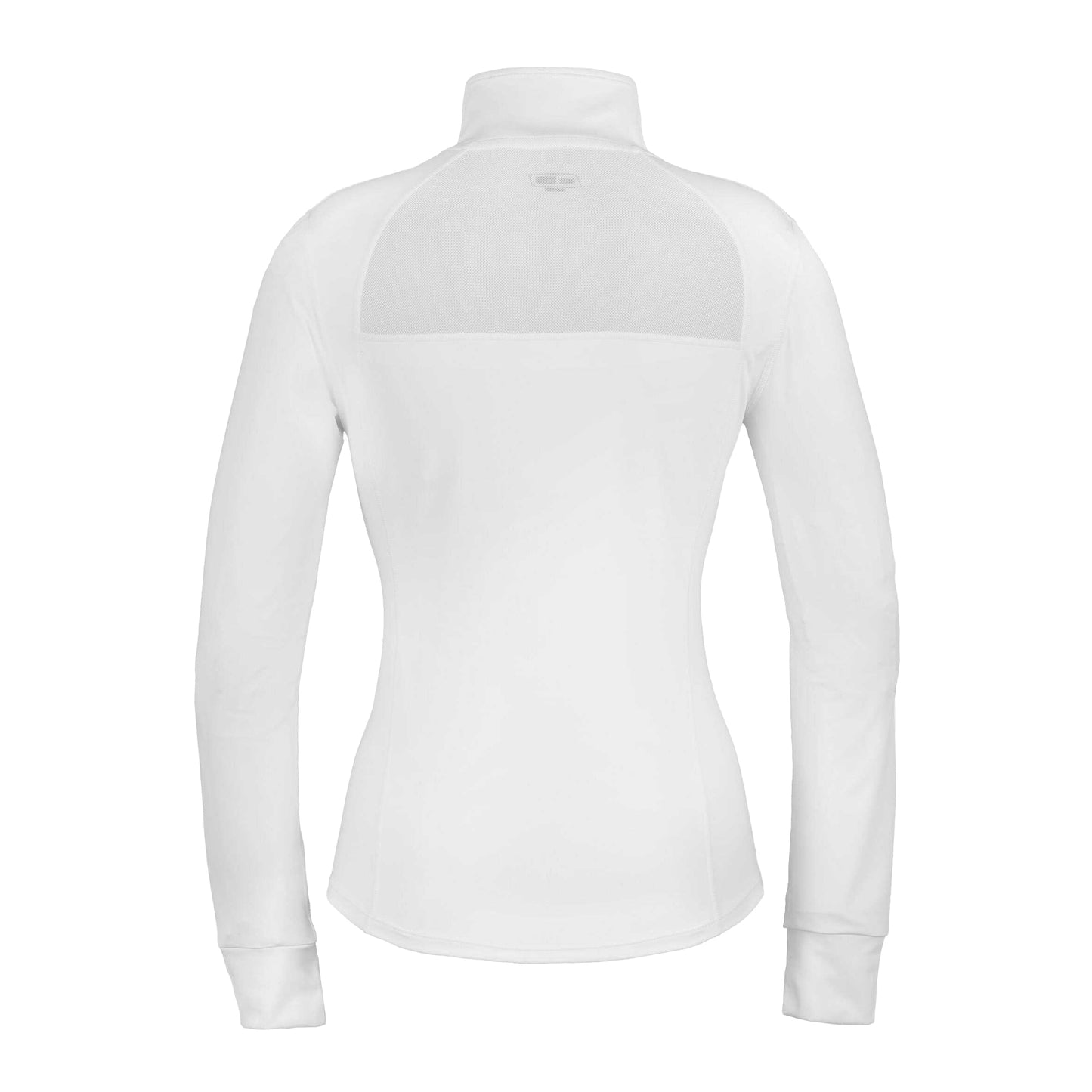 White - Back - Spiro Womens-Ladies Fitness Jacket