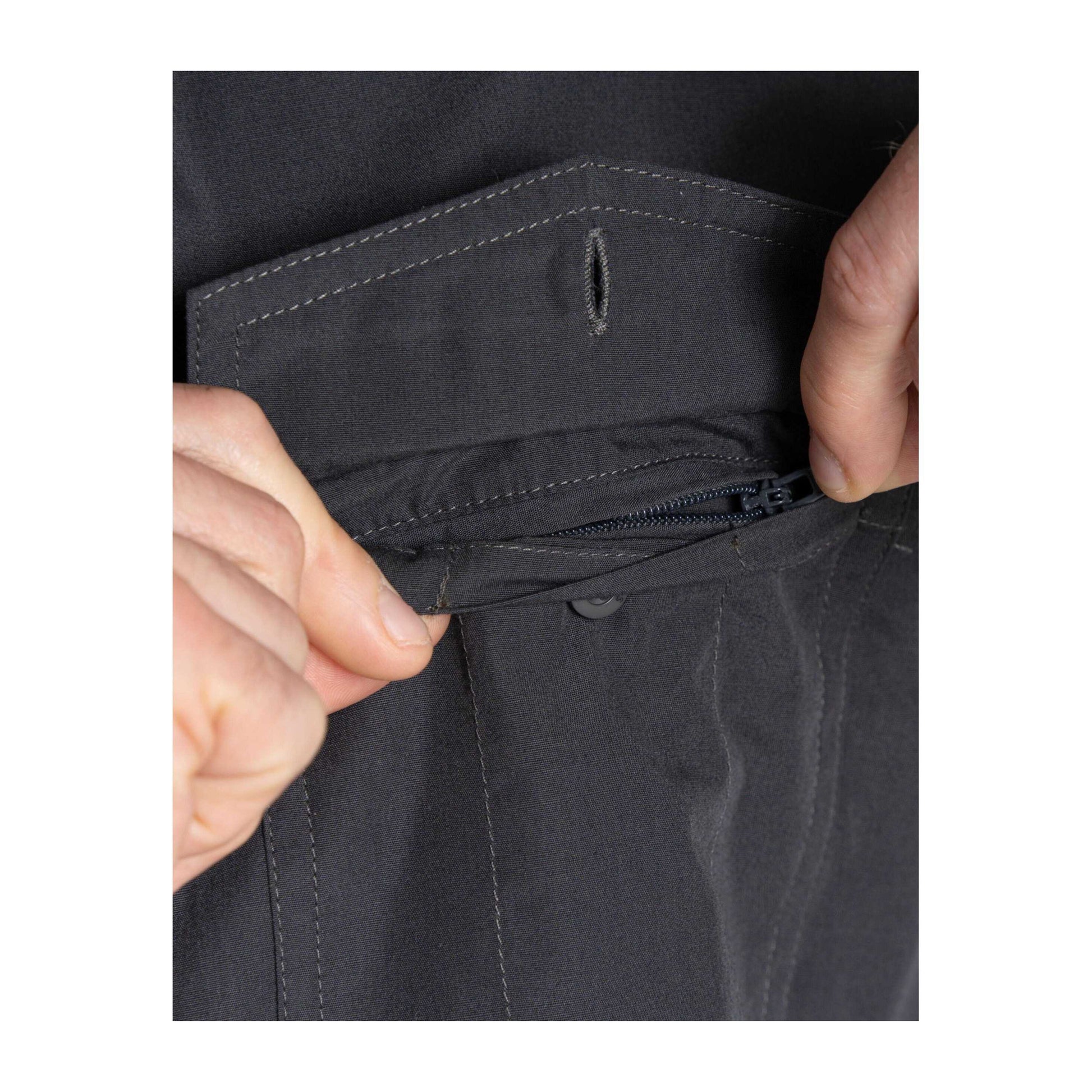 Carbon Grey - Lifestyle - Craghoppers Expert Mens Kiwi Long-Sleeved Shirt