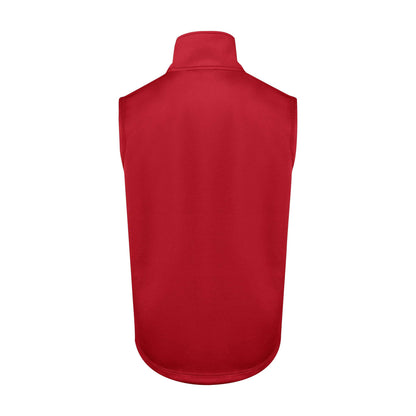 Red - Back - Printer Mens Powerslide Gilet