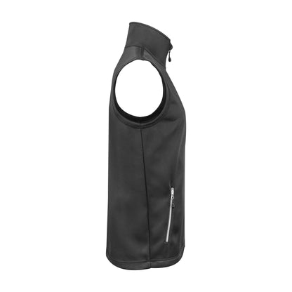 Black - Side - Printer Mens Powerslide Gilet