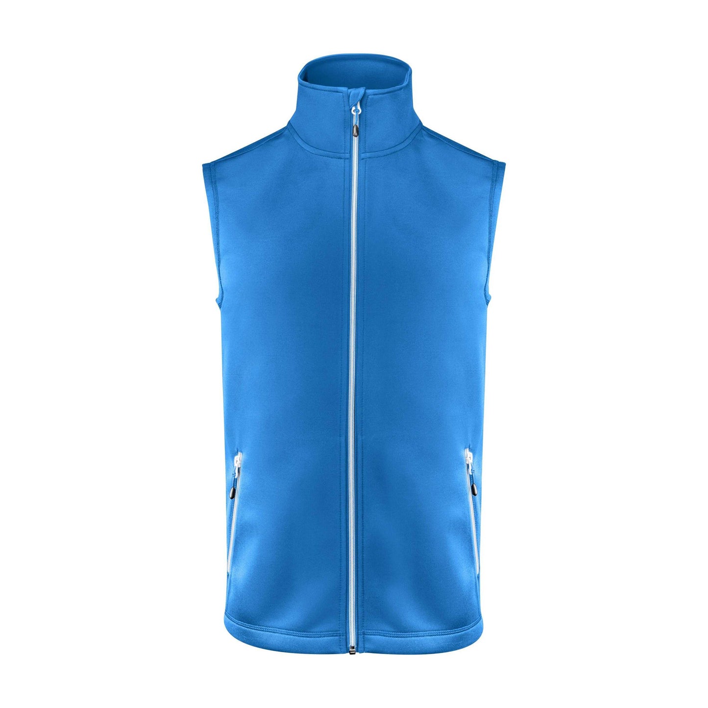 Bright Blue - Front - Printer Mens Powerslide Gilet