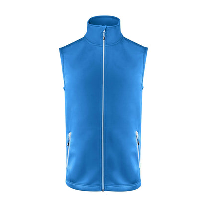 Bright Blue - Front - Printer Mens Powerslide Gilet