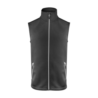 Black - Front - Printer Mens Powerslide Gilet