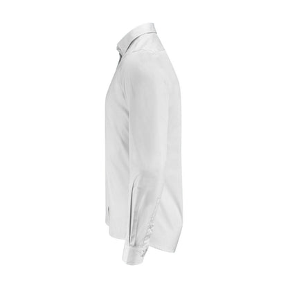 White - Side - James Harvest Mens Acton Business Shirt