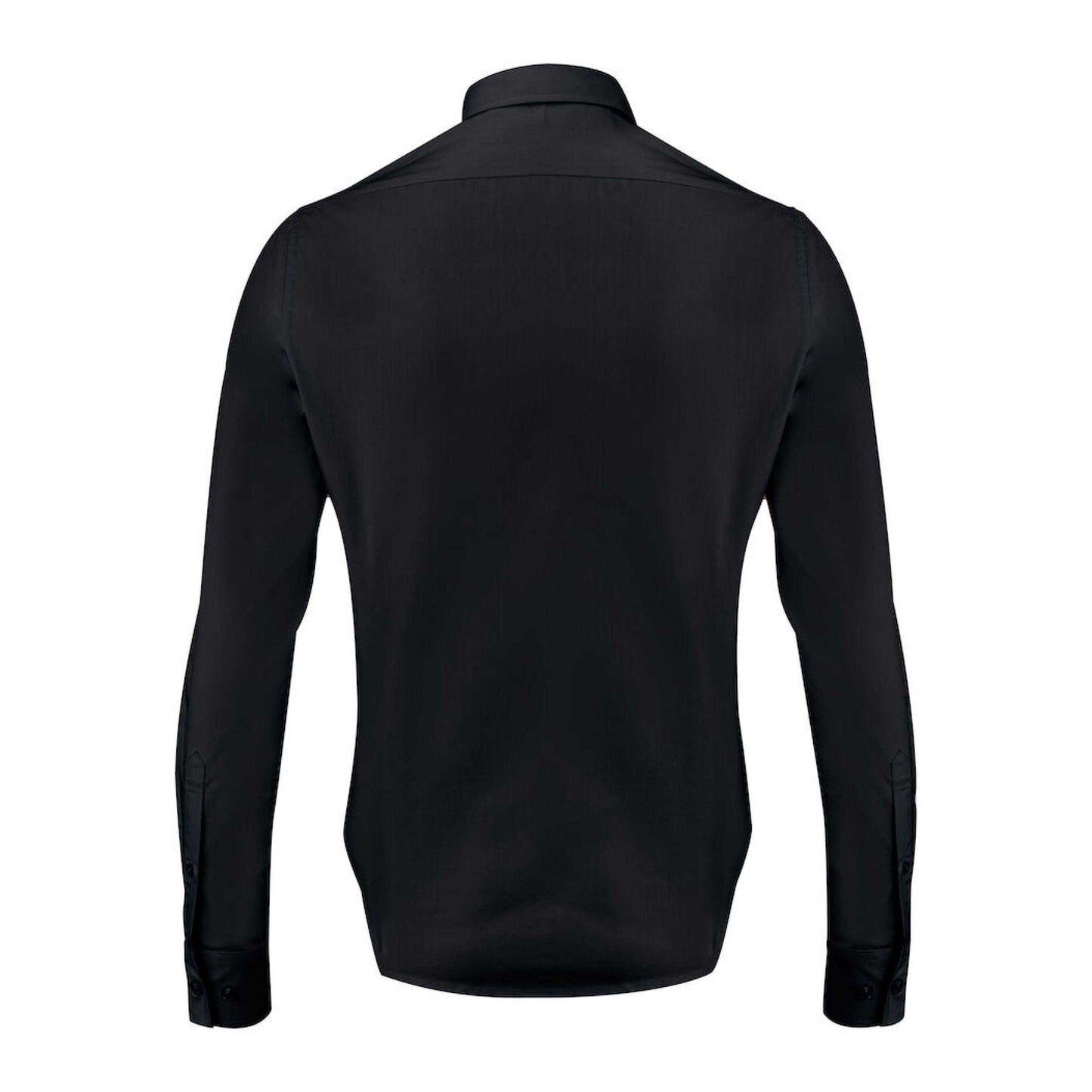 Black - Back - James Harvest Womens-Ladies Acton Shirt