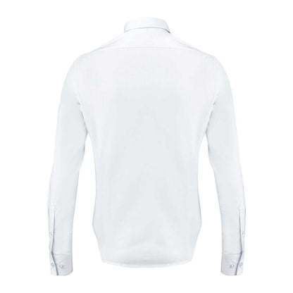 White - Back - James Harvest Womens-Ladies Acton Shirt