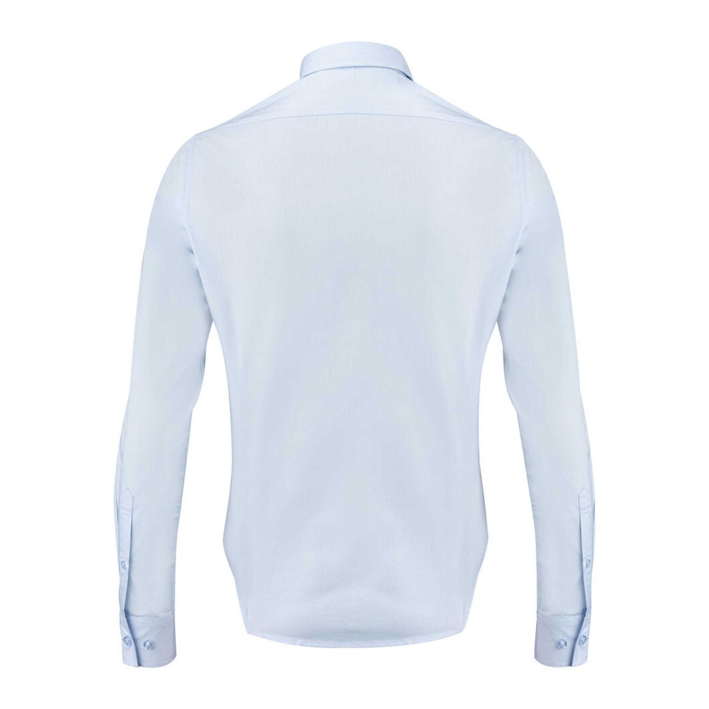 Light Blue - Back - James Harvest Womens-Ladies Acton Shirt