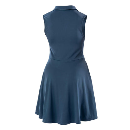 Navy - Back - Spiro Womens-Ladies Fitness Dress