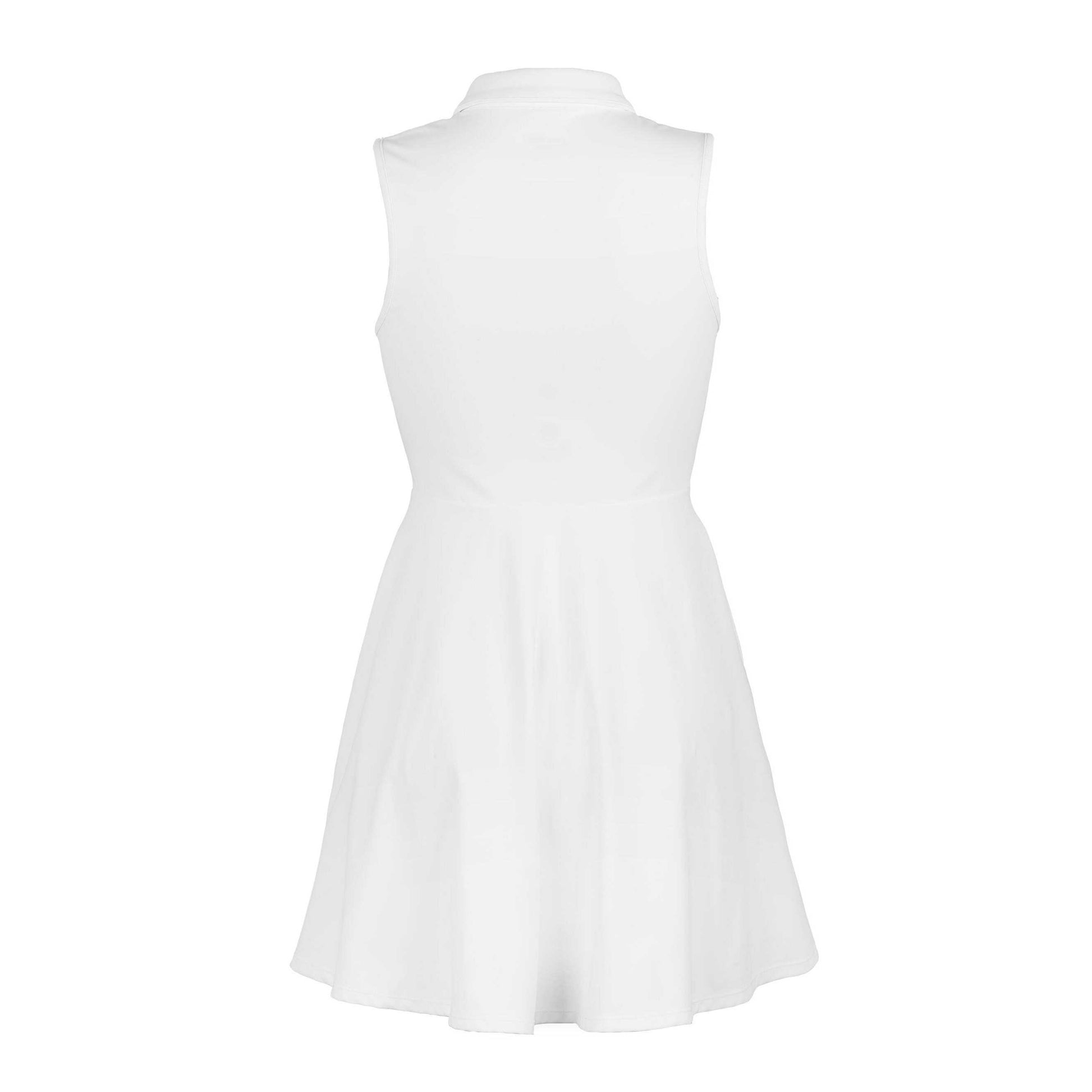 White - Back - Spiro Womens-Ladies Fitness Dress