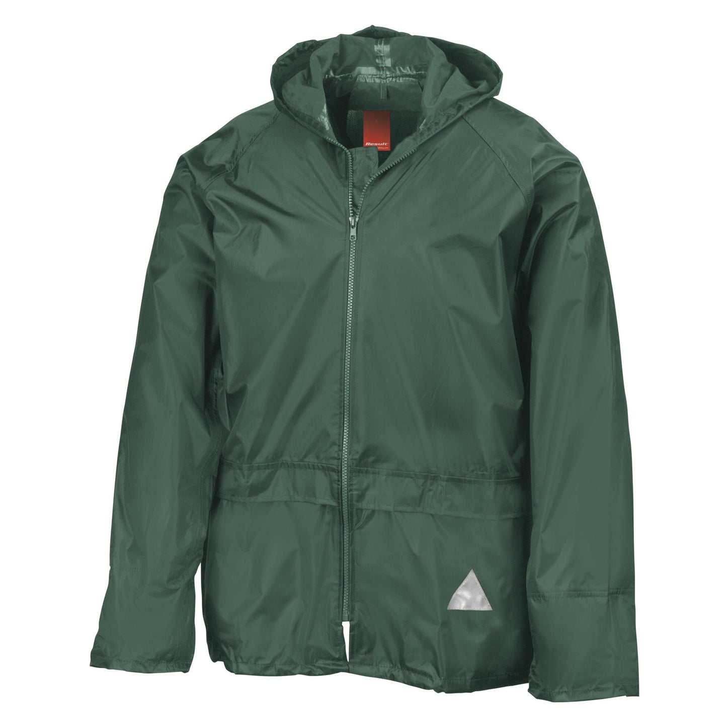 Olive - Back - Result Mens Waterproof Jacket and Trousers Set