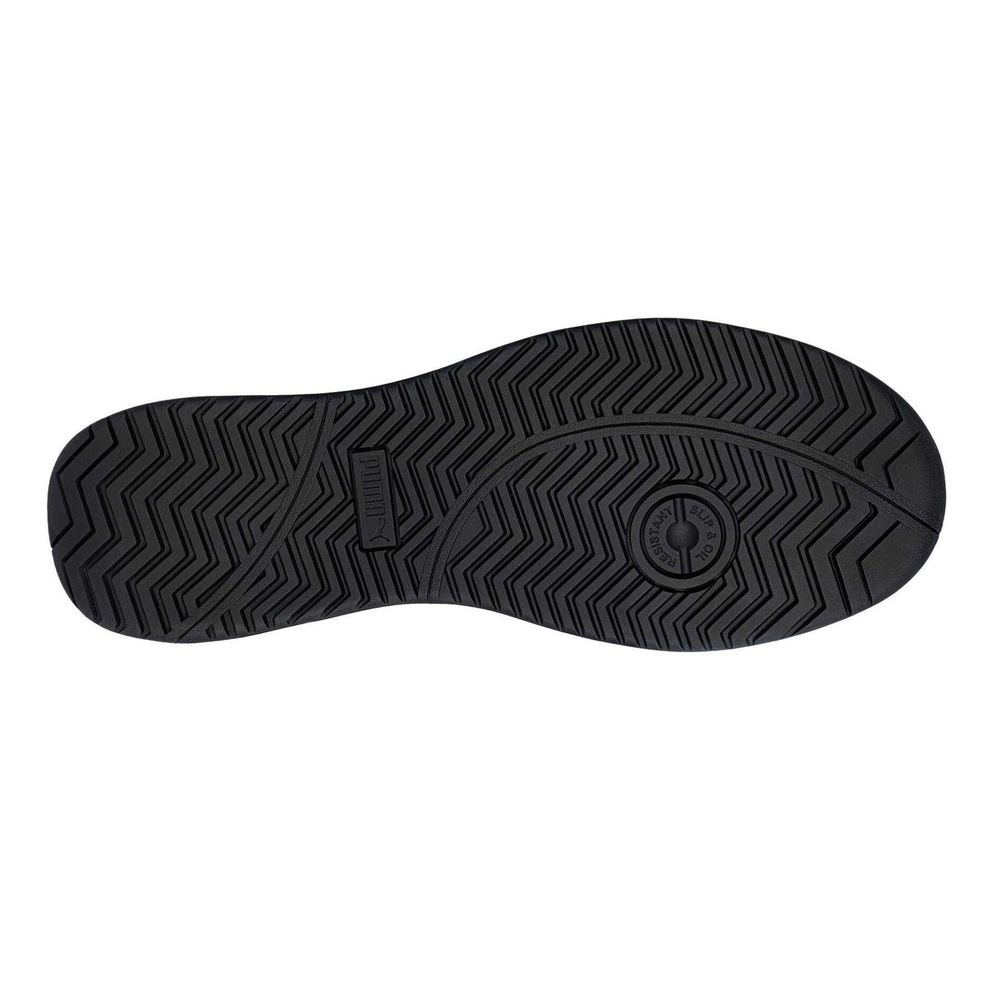 Black - Close up - Puma Safety Mens Iconic Suede Low Trainers