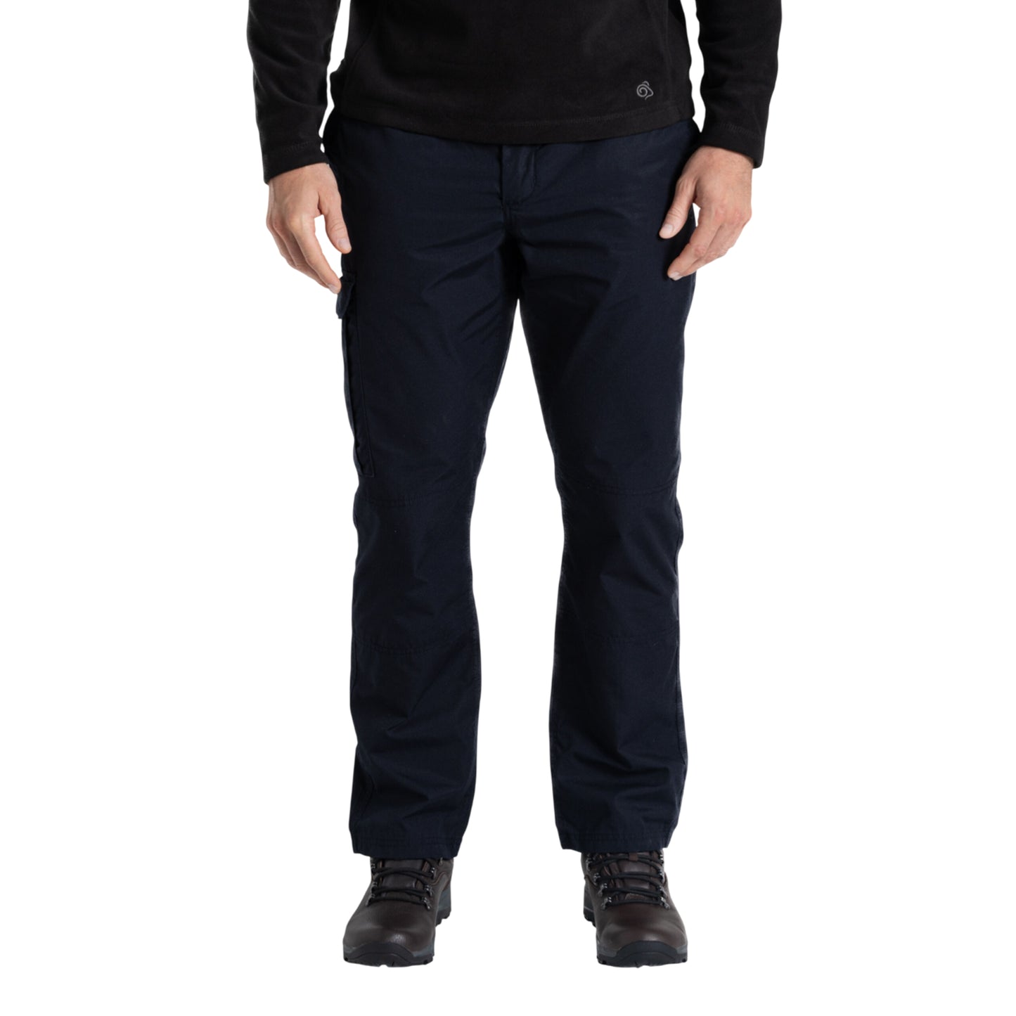 Dark Navy - Side - Craghoppers Expert Mens Kiwi Tailored Trousers
