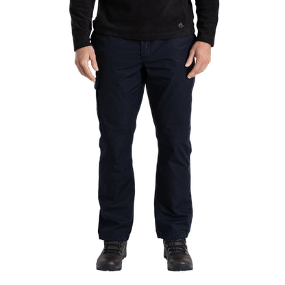 Dark Navy - Side - Craghoppers Expert Mens Kiwi Tailored Trousers
