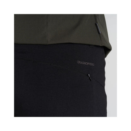 Navy - Close up - Craghoppers Expert Womens-Ladies Pro II Kiwi Trousers