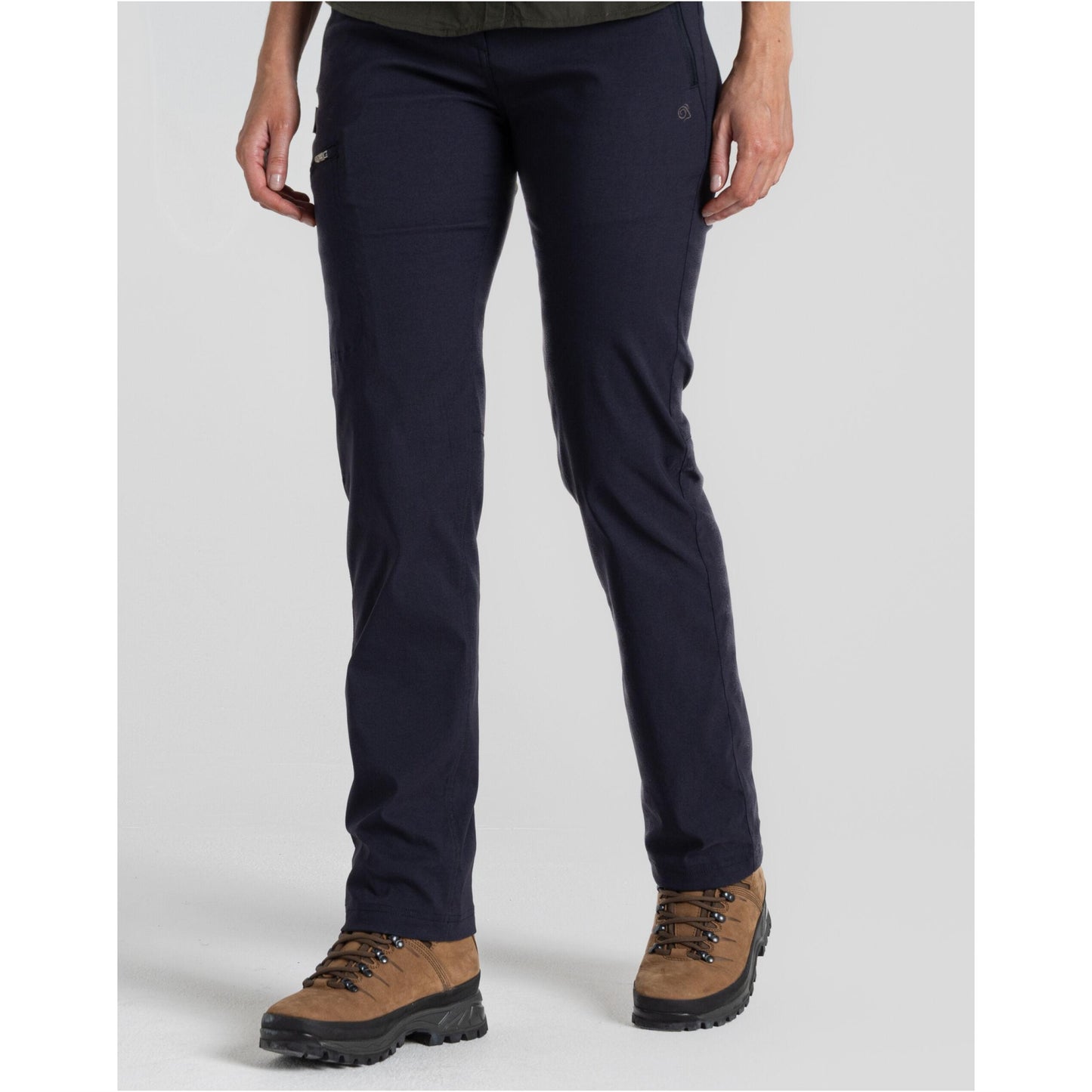Navy - Front - Craghoppers Expert Womens-Ladies Pro II Kiwi Trousers