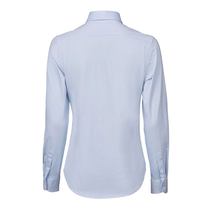 Light Blue - Back - Tee Jays Womens-Ladies Stretch Active Shirt