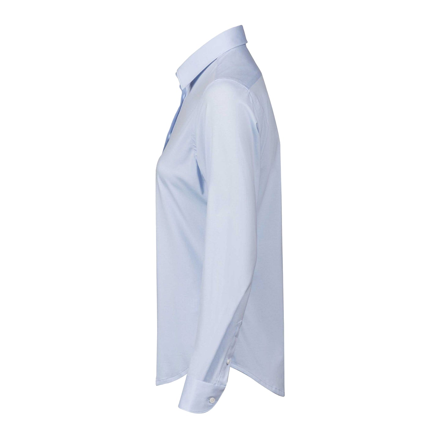 Light Blue - Side - Tee Jays Womens-Ladies Stretch Active Shirt