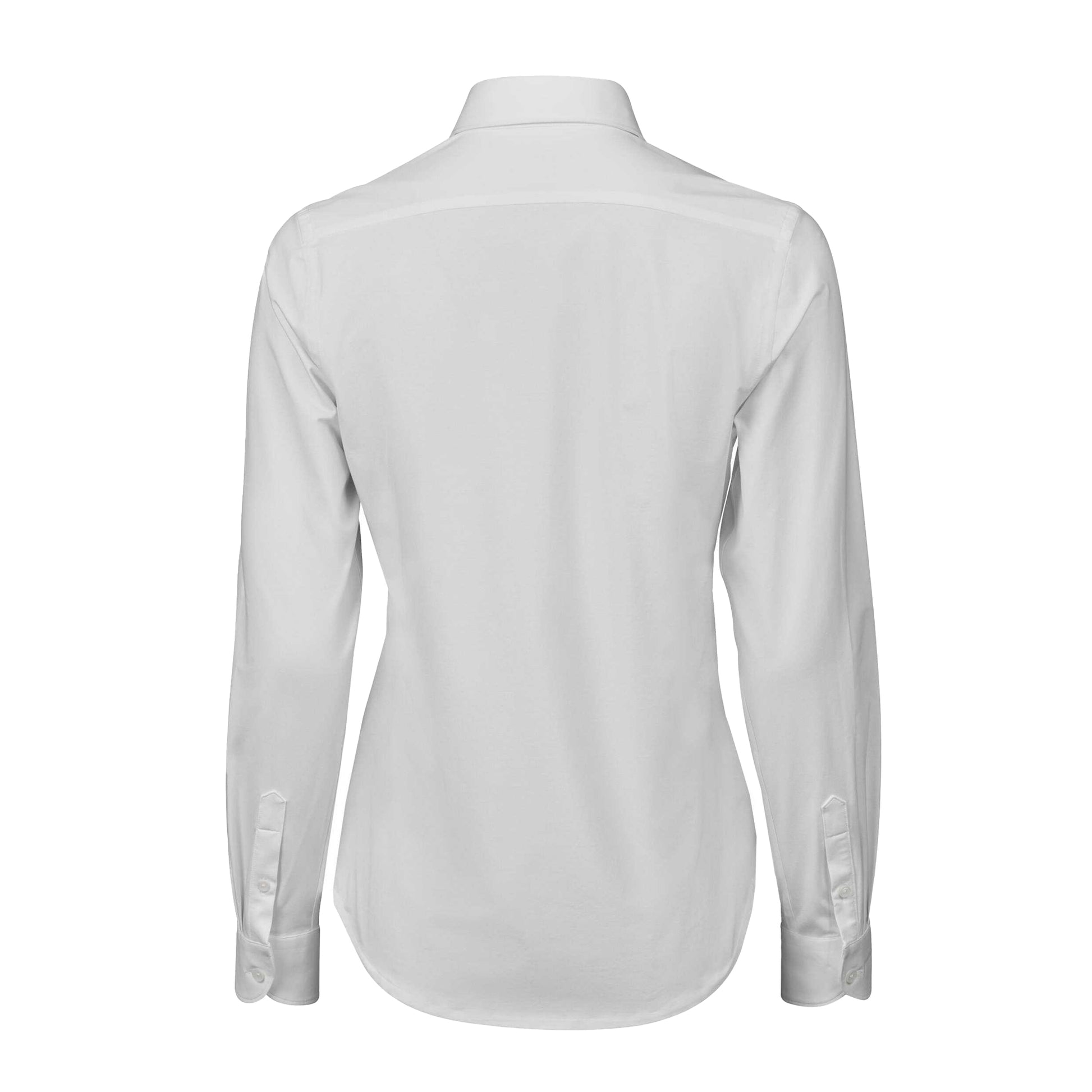 White - Back - Tee Jays Womens-Ladies Stretch Active Shirt