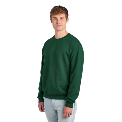 Forest Green - Front - Jerzees Unisex Adult Nublend Sweatshirt