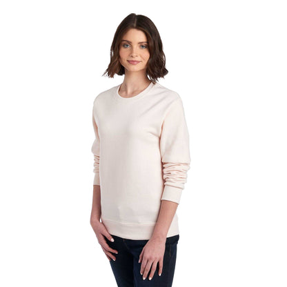 Sweet Cream Heather - Front - Jerzees Unisex Adult Nublend Sweatshirt