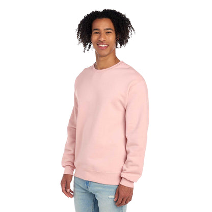 Blush Pink - Front - Jerzees Unisex Adult Nublend Sweatshirt