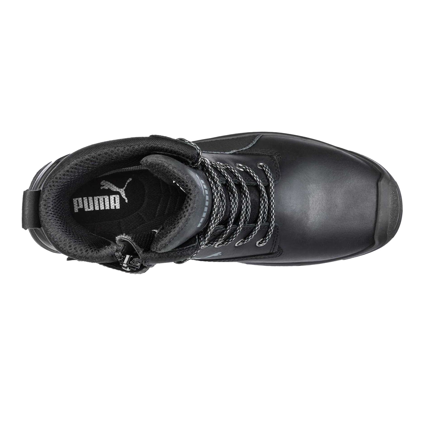 Black - Side - Puma Safety Mens Conquest CTX High Leather Safety Boots