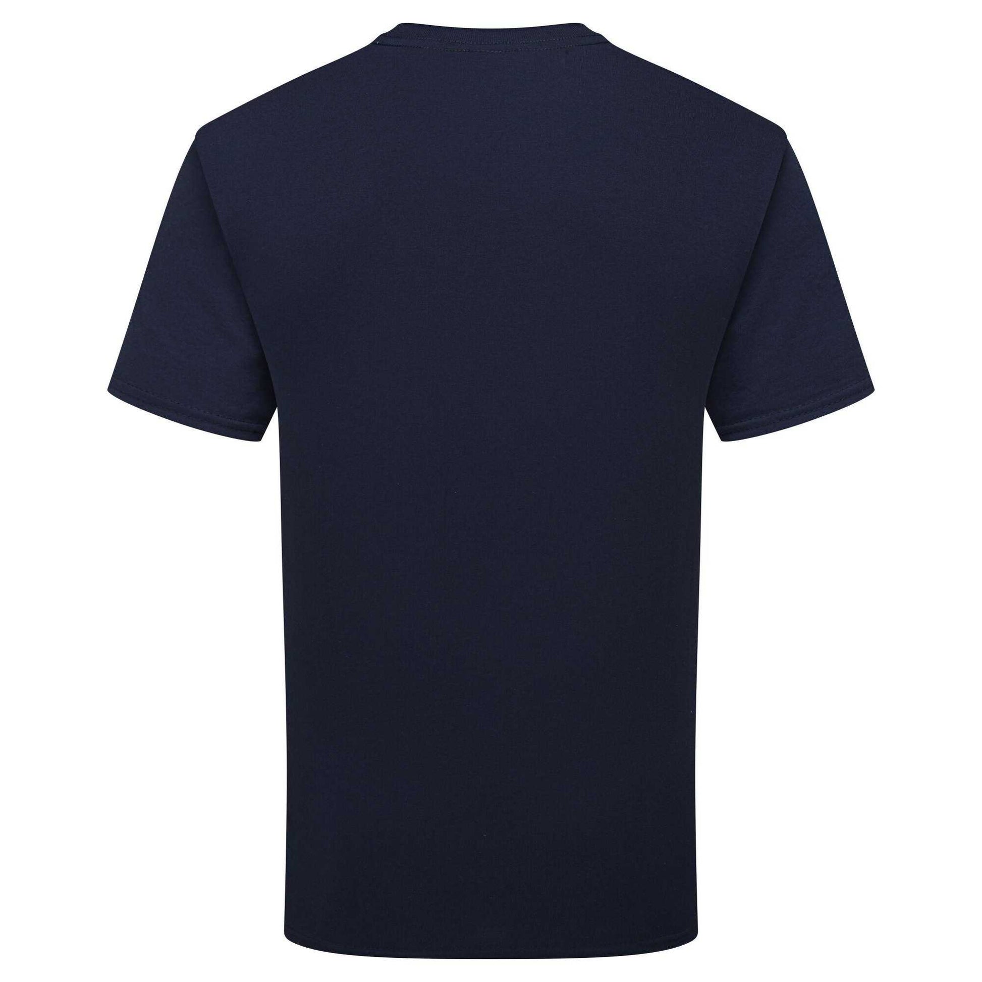 Deep Navy - Back - Fruit of the Loom Unisex Adult Pure Cotton T-Shirt