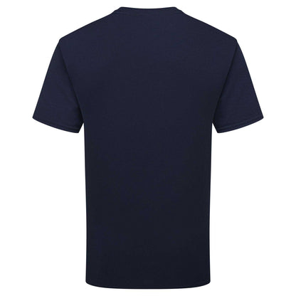 Deep Navy - Back - Fruit of the Loom Unisex Adult Pure Cotton T-Shirt