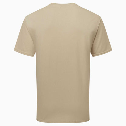 Desert Sand - Back - Fruit of the Loom Unisex Adult Pure Cotton T-Shirt